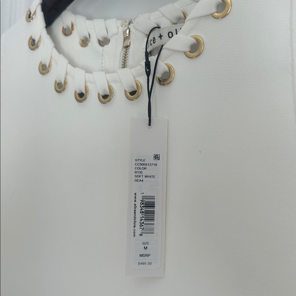 New Alice and Olivia Kylin grommet dress - Picture 8 of 12